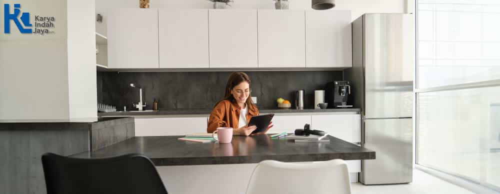 inspirasi desain kitchen set
