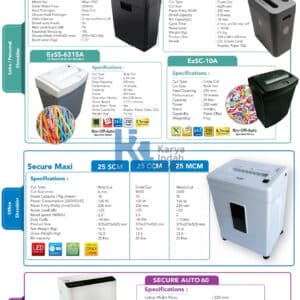 Secure Mesin Penghancur Kertas