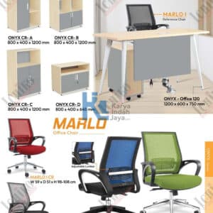 Ichiko Meja Kursi Kantor Marlo