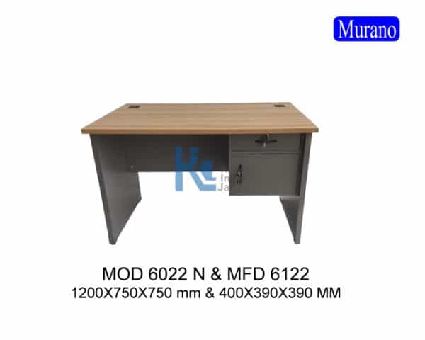 Murano Meja Kantor MOD 6022 N Lemari