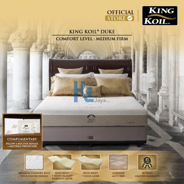 King Koil Kasur Springbed Duke