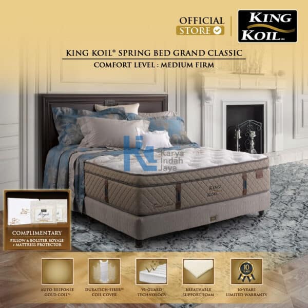 King Koil Kasur Springbed Grand Classic