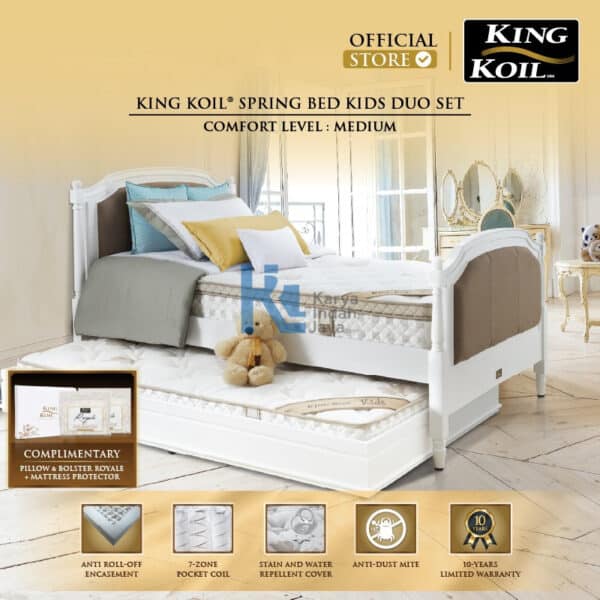 King Koil Kasur Springbed Kids Duo