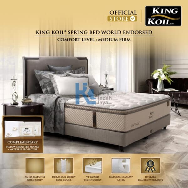King Koil Kasur Springbed World Endorsed